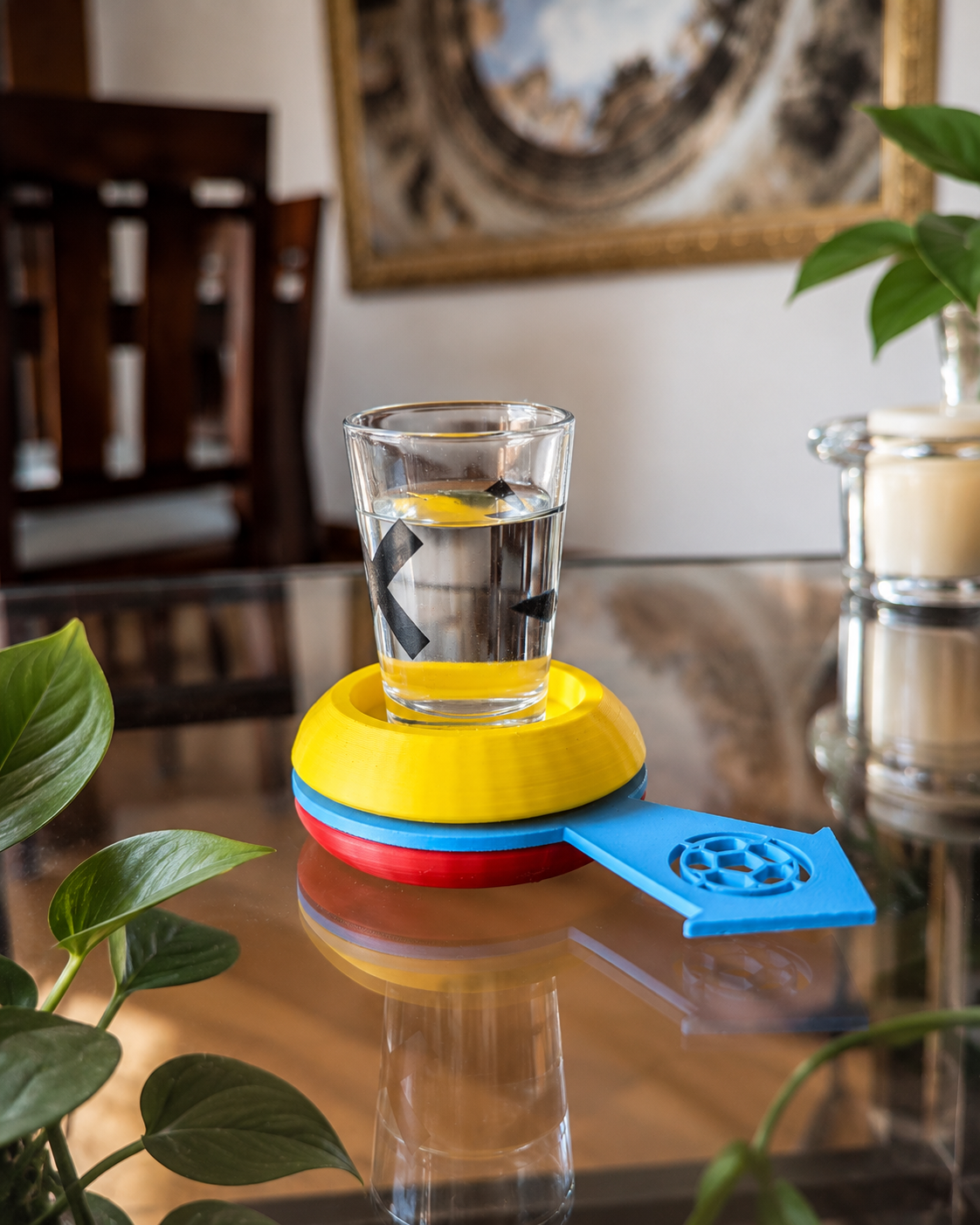 Ruleta de Shots Tricolor para Reuniones y Noches de Partido