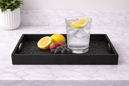 Bandeja Decorativa Botánica Azul Real