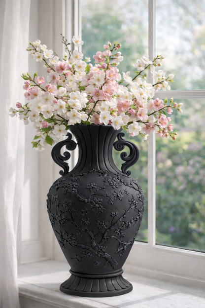 Florero Noir Botánico