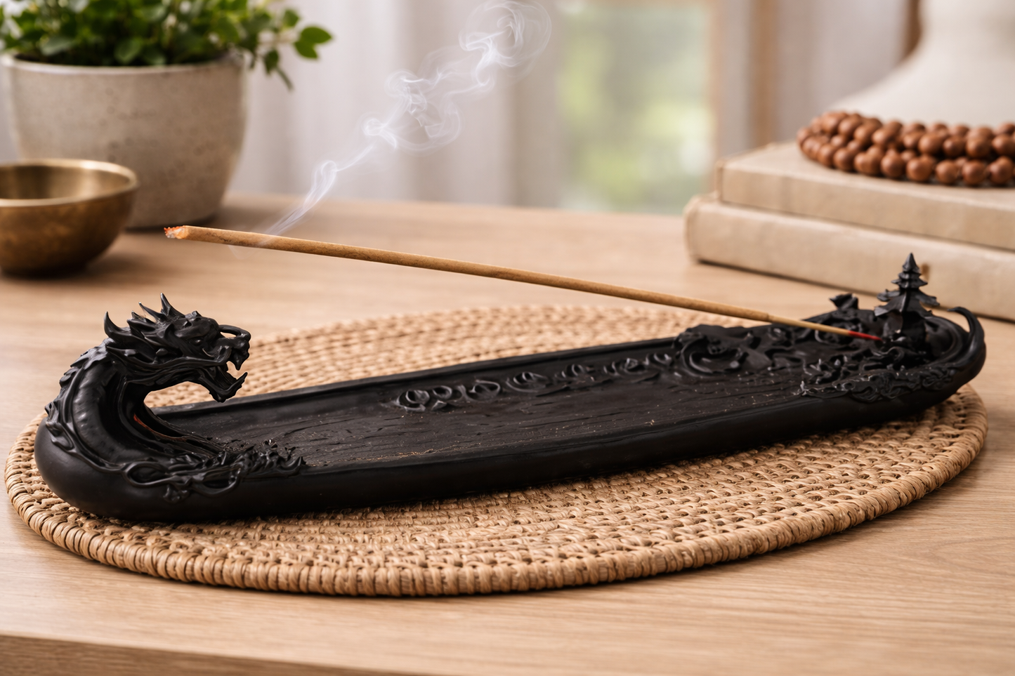 Porta Incienso Dragón Ritual