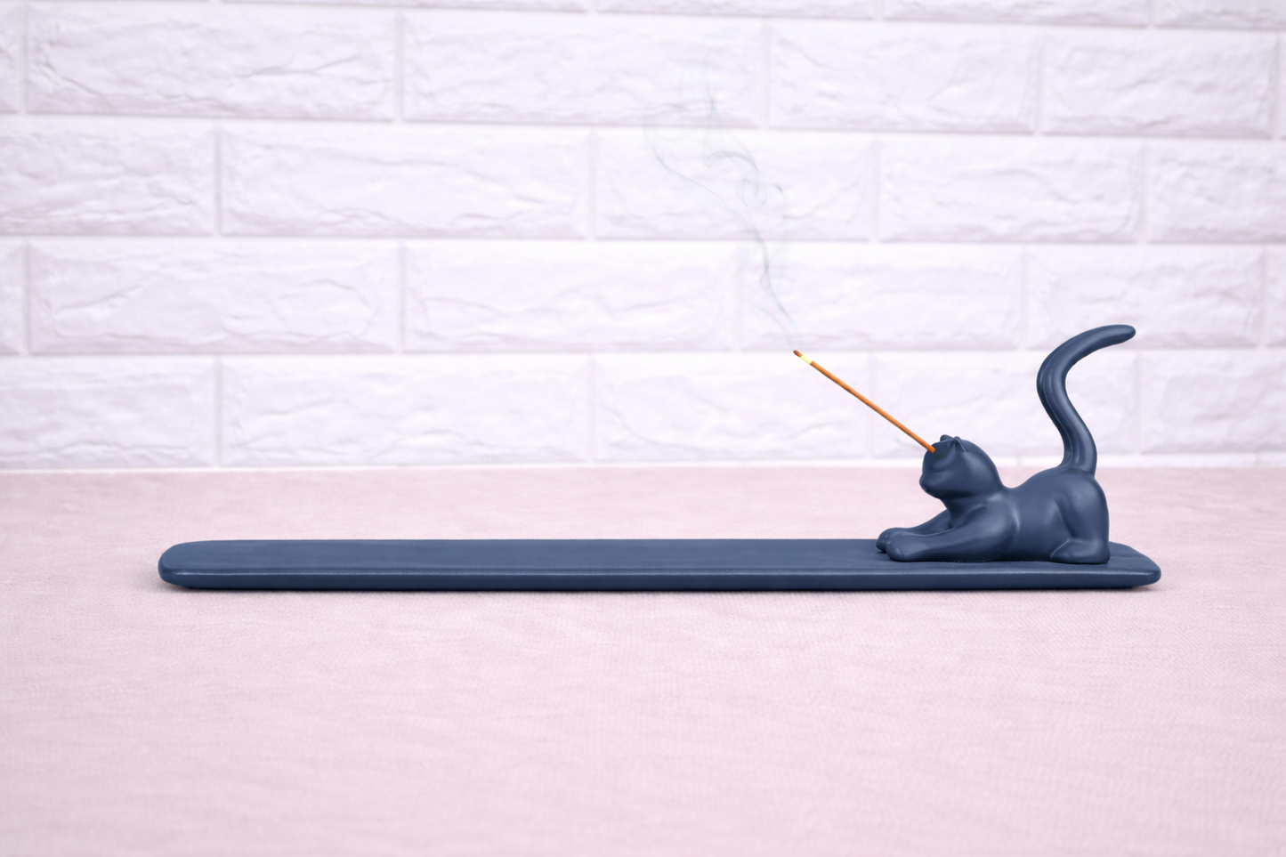 Porta Incienso Gato Zen