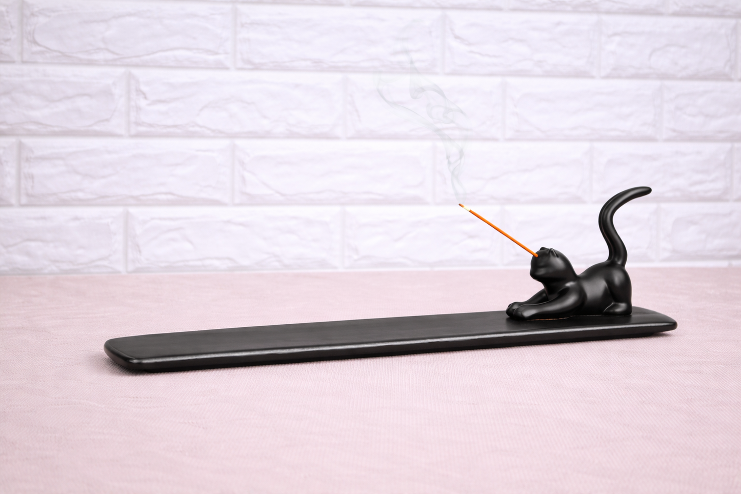 Porta Incienso Gato Zen