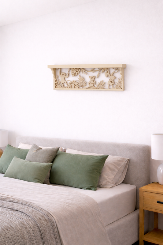 Repisa Flotante Selva de Monos