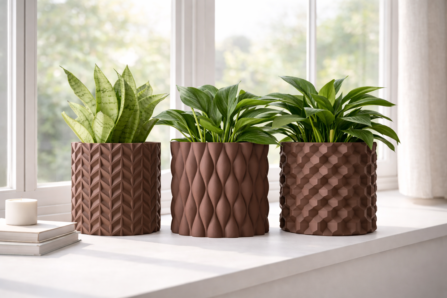 Set de Materas Geométricas Minimalistas